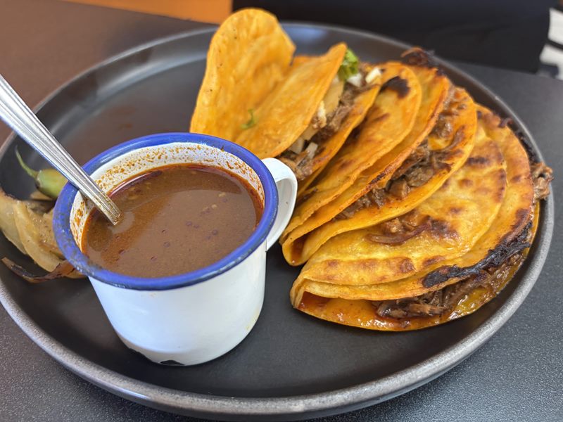 El Chacho Tortas and Birria food